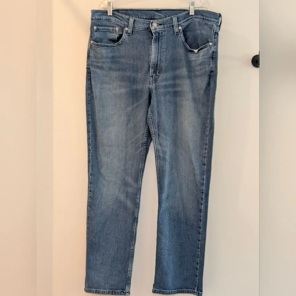 Levi's Medium Blue Straight Leg Jeans
